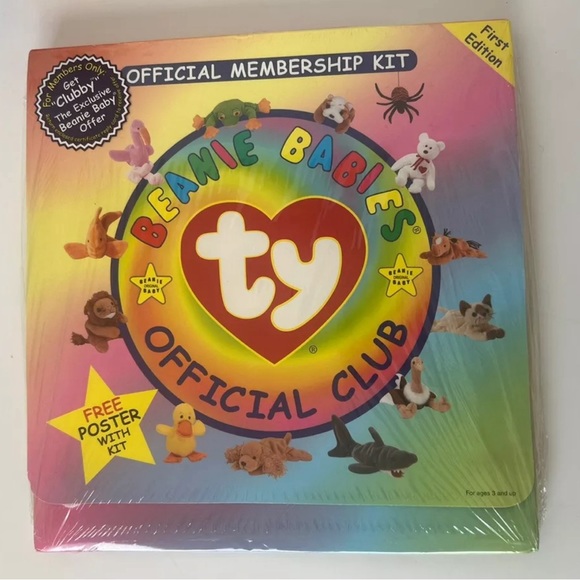 Ty Beanie Babies Official Club Membership Kit First Edition New Sealed - Picture 4 of 5